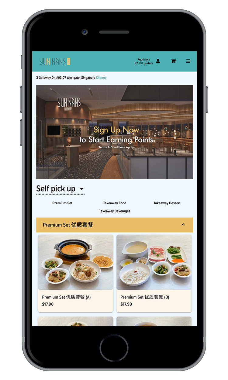 F&B POS System Singapore — Jade POS & QR Ordering | Aptsys